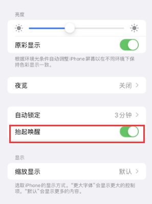 永和苹果授权维修站分享iPhone轻点无法唤醒怎么办